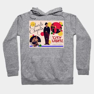 Classic Comedy Lobby Card - City Lights Hoodie